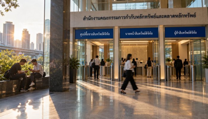 กำไรคริปโทไม่เสียภาษีถึงปี 2572 เฉพาะดีลผ่านผู้ได้รับอนุญาต