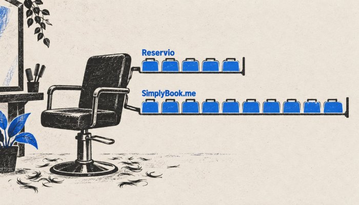 Reservio, nebo SimplyBook.me: stejné hodnocení skrývá jiné limity