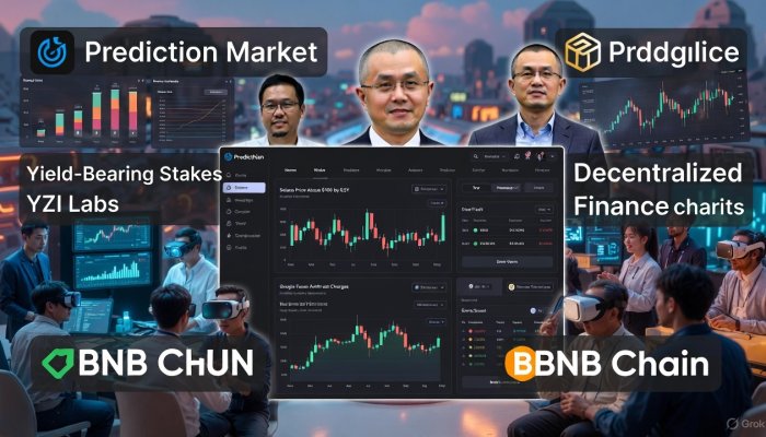 CZ Spotlights Predict.fun: A Yield-Bearing Prediction Market Launches on BNB Chain