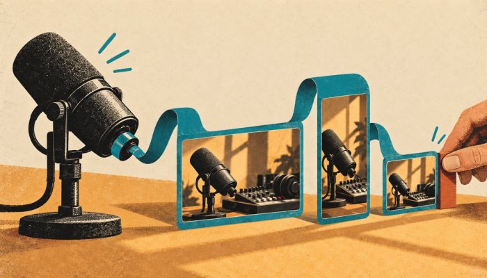 Podnews blir video på under én time – mennesket beholder siste ord