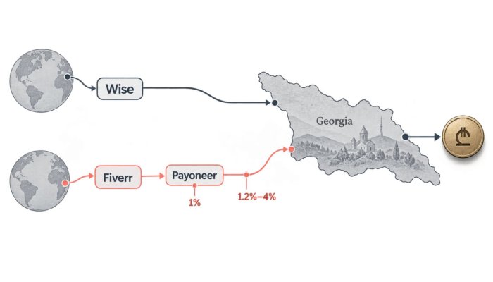 Wise თუ Payoneer: საქართველოში ფასი გადახდის წყაროზეა დამოკიდებული