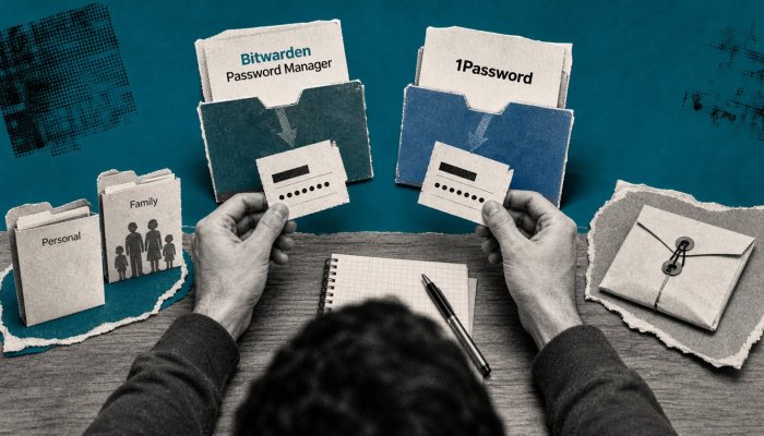 Bitwarden или 1Password: какой менеджер паролей выбрать одному человеку и семье