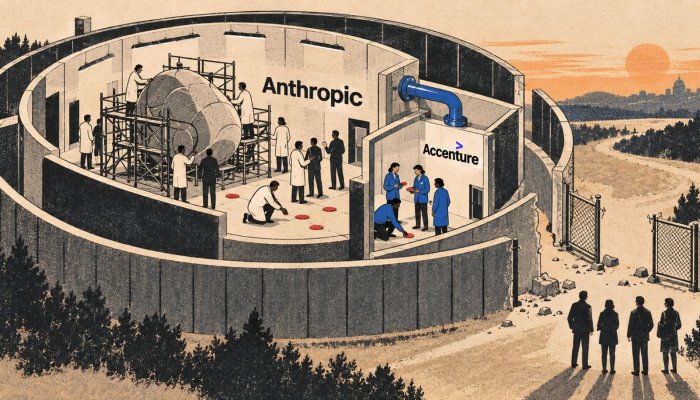 Anthropic holt Accenture ins Labor – bezahlt wird die Kontrolle selbst