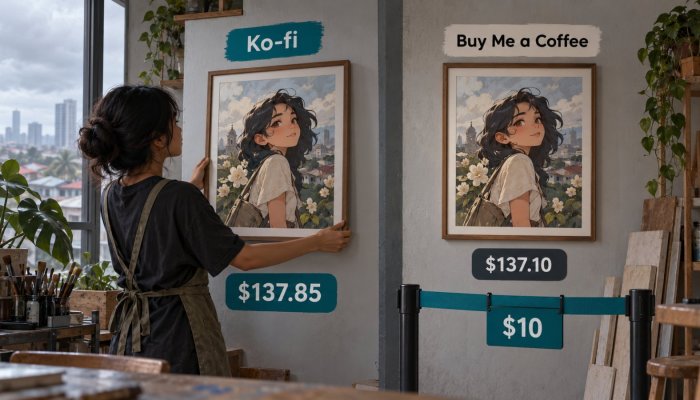 Ko-fi o Buy Me a Coffee: PayPal at payout ang tunay na pagitan