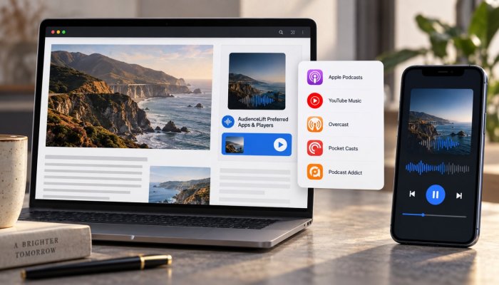 AudienceLift Lets Listeners Choose the App—A Click Still Is Not a Listen