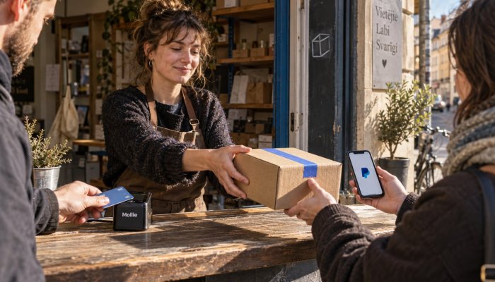 PayPal vai Mollie: PayPal pogai nav vajadzīgs PayPal kā galvenais procesors