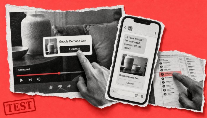 Anúncios do YouTube poderão abrir conversas direto em apps de mensagem