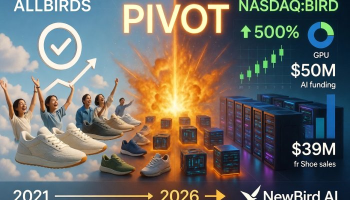 Allbirds Just Sold Its Shoes for $39 Million and Rebranded as NewBird AI: The Most 2026 Pivot Ever?