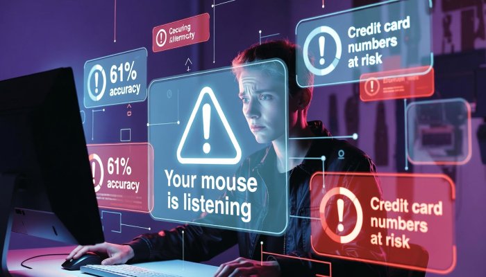Your Computer Mouse Can Now Eavesdrop on You