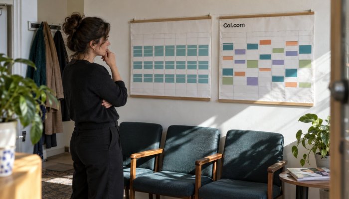 Calendly ці Cal.com: эканомія $4 патрабуе выбару паміж прастатой і кантролем